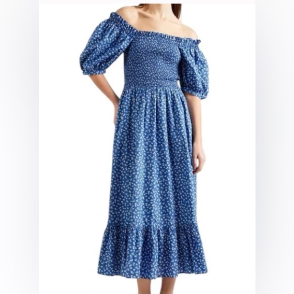 Polo Ralph Lauren Floral Smocked Dress